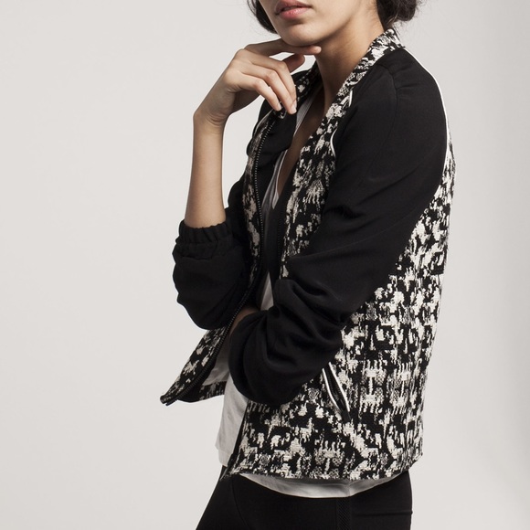 IKKS Veste Teddy Jacquard Jacket 42 - Picture 1 of 7